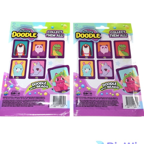 Orb Sensory Mini Doodle Drawing Boards Unicorn & llama New In Packaging - Picture 2 of 10